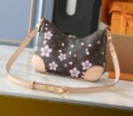 X TM Monogram Canvas Boulogne PM With Cherry Blossom - Image 2