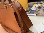 Top Quality Replica Fendi Peekaboo ISeeU Medium Bag In Brown Calfskin - Image 2