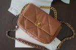 Chanel 19 small in caramel - Image 4