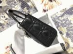 Dior Lady Dior Mini Bag Fake in Noir - Image 3