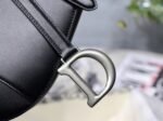Dior Saddle Bag Replica in Black Soft Calfskin - Image 8