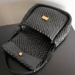 Replica Bottega Veneta Cobble Small Bag Black - Image 10