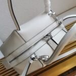 Prada Supernova Small Top Handle Bag Imitation in White - Image 2