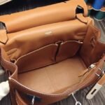 Brown replica Hermes Jypsiere 34cm handbag - Image 3
