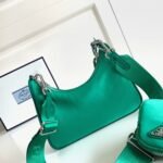 Prada Re-Edition Shoulder Bag Replica in Green - Image 9