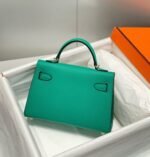 Hermes Kelly Mini II Bag Fake in Vert Jade - Image 3