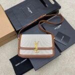 Fake Saint Laurent Medium Solferino Bag Canvas - Image 5