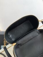 Prada Mini Vanity Bag Replica in Black - Image 7