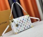 Louis Vuitton X TM Multicolored Side Trunk MM In White - Image 2