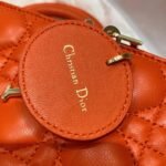 Dior Lady D-Joy Medium Bag Replica in Orange - Image 10