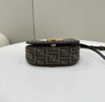 Top Quality Fake Fendi C’mon Small Bag in FF Jacquard Fabric - Image 9
