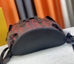 Louis Vuitton X YK Christopher Backpack In Red Infinity Dots - Image 5