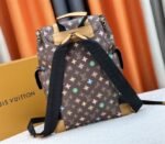 Louis Vuitton Monogram Craggy Christopher MM Backpack In Chocolate - Image 3