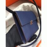 Sapphire replica Hermes Clic wallet with strap - Image 4