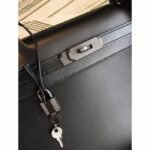 Black Box Knockoff Hermes Kelly 35cm Structured Handbag - Image 8