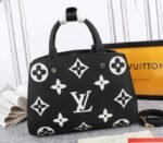 Louis Vuitton Monogram Empreinte Montaigne MM In Black - Image 5