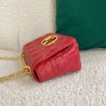 Dior Caro Small Bag Faux in Red - Image 7