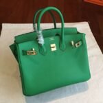 Affordable Bamboo Hermes Birkin 25cm Fake Bag - Image 3