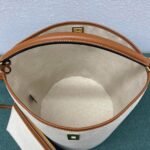 Top Quality Replica Celine Bucket 16 Bag In Textile and Calfskin - Image 12