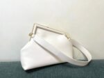 Top Quality Replica Fendi First Medium Bag In White Nappa Leather - Image 9