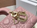 Dior Lady D-Joy Small Bag Fake in Peony Pink - Image 3