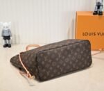 Louis Vuitton Monogram Canvas Neverfull MM Tote In Red - Image 4
