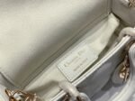 Dior Lady D-Joy Micro Bag Knockoff in White Cannage Lambskin - Image 5
