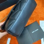 Replica Saint Laurent Puffer Toy Bag Black Quilted Lambskin - Image 7