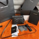 Replica Saint Laurent LouLou Toy Strap Bag All Black - Image 3