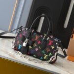 LV X TM Multicolored Onthego East West Chain In Black