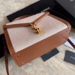 SOLFERINO LARGE SATCHEL IN BOX SAINT LAURENT LEATHER - Image 3