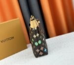 Louis Vuitton Monogram Craggy Voyage Souple Pochette In Chocolate - Image 5