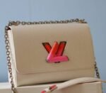 Louis Vuitton Epi Leather Twist MM Limited Edition Bag In Quartz White - Image 2