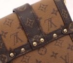 Louis Vuitton Monogram Reverse Canvas Vertical Trunk Pochette - Image 9
