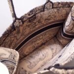 Dior Large Book Tote Bag Imitation in Blue Toile de Jouy Embroidery - Image 3