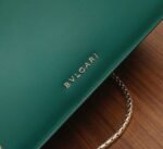 Replica Bvlgari Serpenti Forever Medium Shoulder Bag Green Calfskin - Image 2