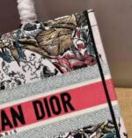 Dior Medium Book Tote Bag Replica in Multicolor Dior Constellation Embroidery - Image 2