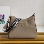 Prada Shoulder Bag Fake in Grey - Image 10