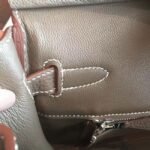 Etoupe Hermes Birkin 25cm Premium Knockoff - Image 7