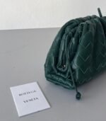 Knockoff Bottega Veneta Mini Pouch with Strap Raintree - Image 5