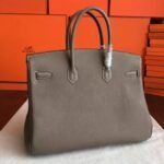 Etoupe Replica Luxury Hermes Birkin 40cm Large Bag - Image 7