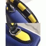 Blue with Zigzag Handle Replica Hermes Kelly 28cm Special Design - Image 5