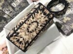 Dior Lady D-Lite Medium Bag Fake in Multicolor Tie Embroidery - Image 10