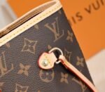 Louis Vuitton Monogram Canvas Neverfull MM Tote In Red - Image 8