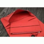 Rose lipstick copy Hermes Dogon combine wallet - Image 6