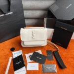 Fake Saint Laurent Niki Baby Chain Bag White - Image 3