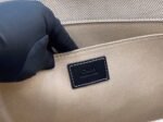Top Quality Fake Chloe Large Woody Tote Bag in Canvas with Black Leather Strips - Image 7