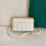 Dior Caro Small Bag Knockoff in White - Image 9