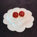Hermes H Letter Earrings - Image 4