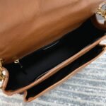 Fake Saint Laurent Niki Medium Chain Bag Brown - Image 8